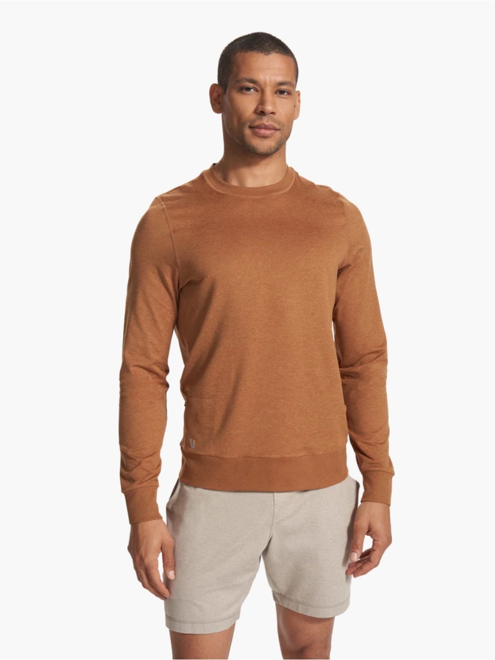 Vuori Ponto Performance Crew Autumn Heather Large